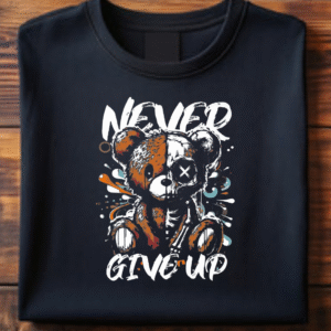 Never Give Up_Unisex Classic Crew T-Shirt