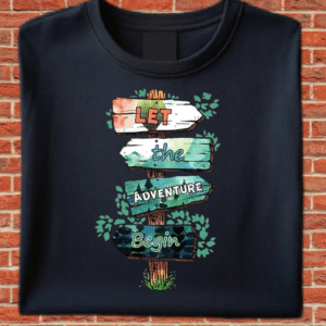 Let the Adventure Begin_Unisex Classic Crew T-Shirt